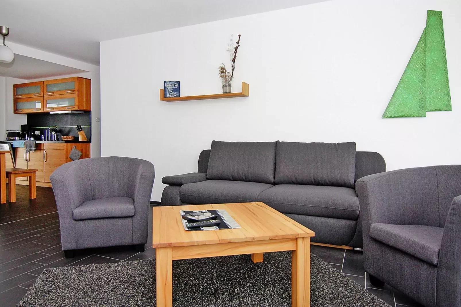 App 15 ohne Meerblick 1 OG-Woonkamer