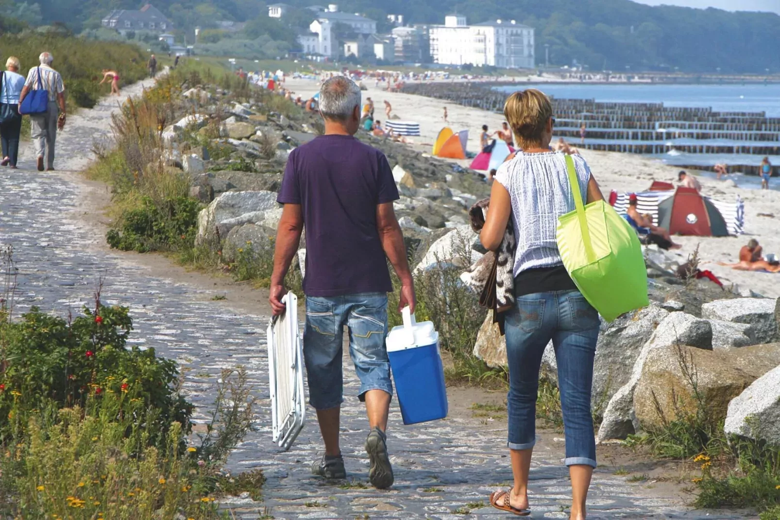 App 15 ohne Meerblick 1 OG-Gebieden zomer 5km