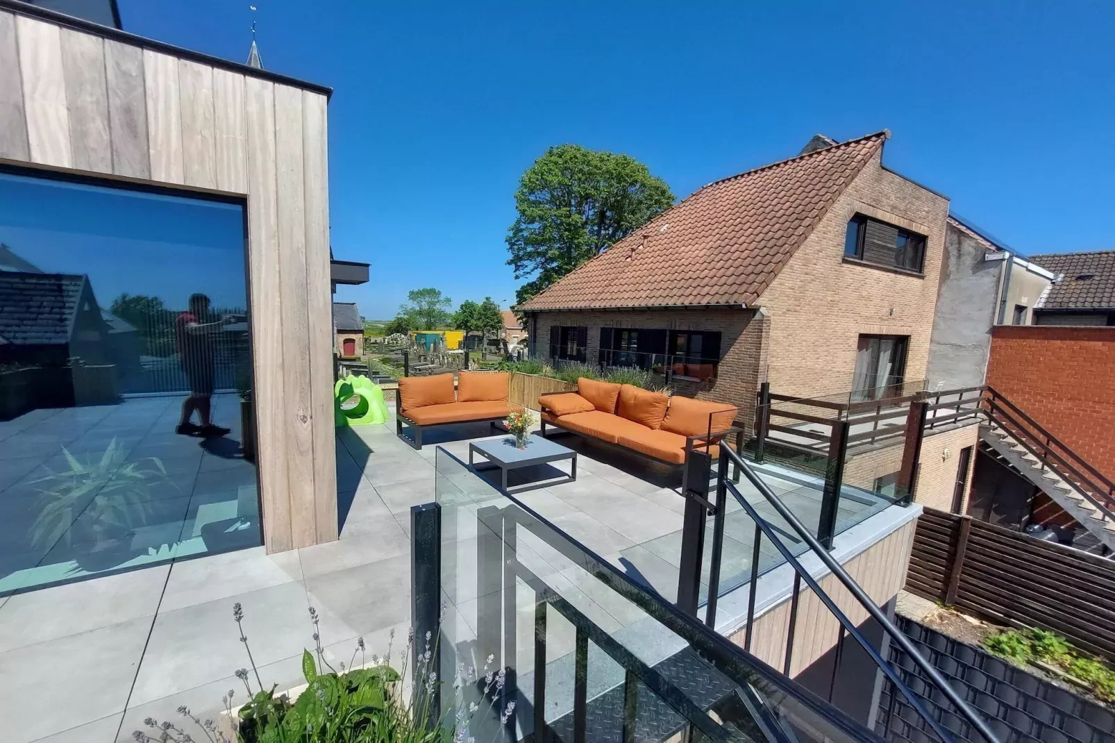 D’Ereplatse Bed and Breakfast-Uitzicht zomer
