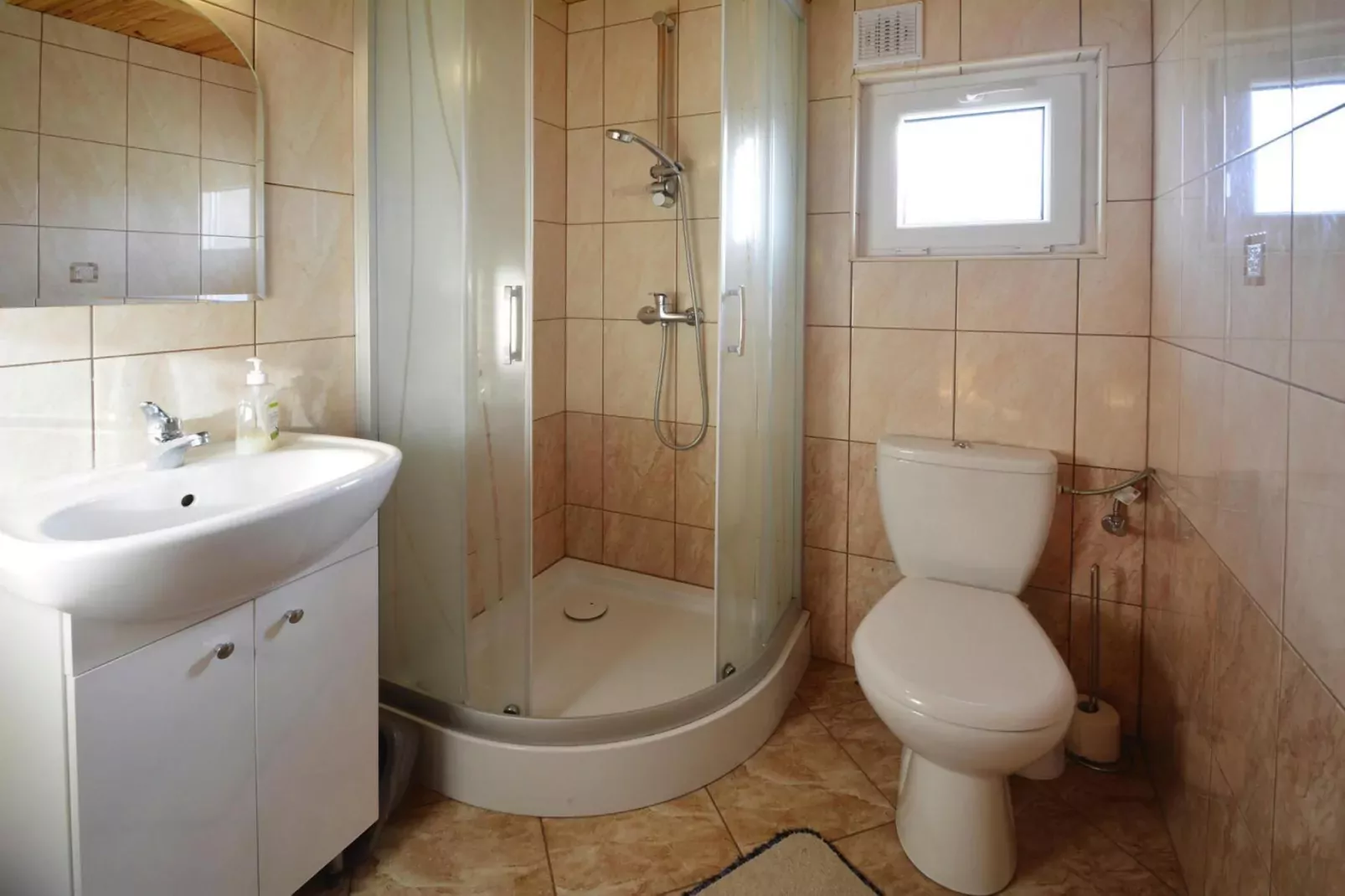 Holiday homes, Lubin-50 qm Typ A dom,-Badkamer