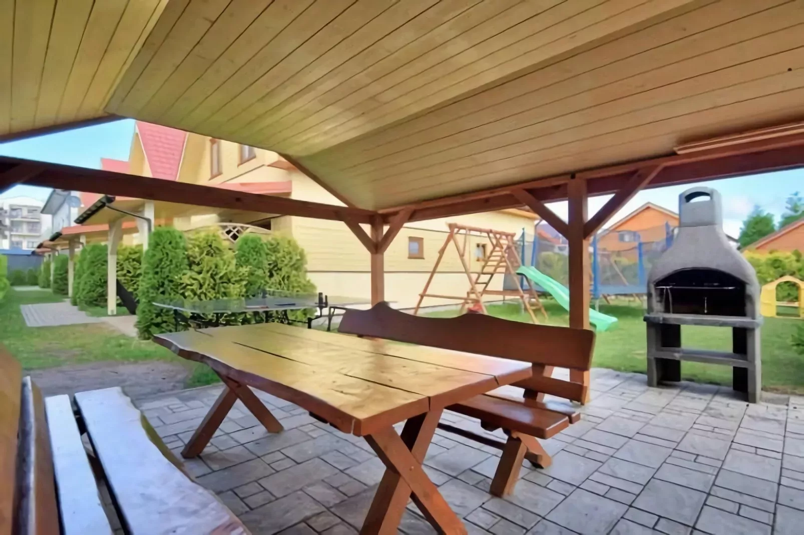 Domki wakacyjne dla 7 osób Sarbinowo-Terrasbalkon