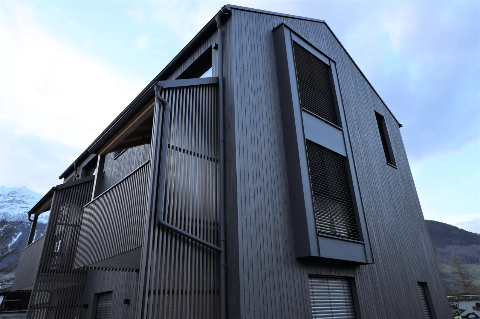 Penthouse in Mieders-Buitenkant zomer