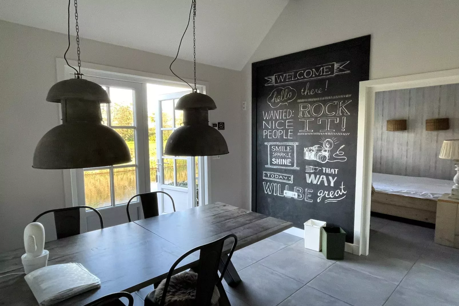 Vakantiehuis De Vlonder-Eetkamer