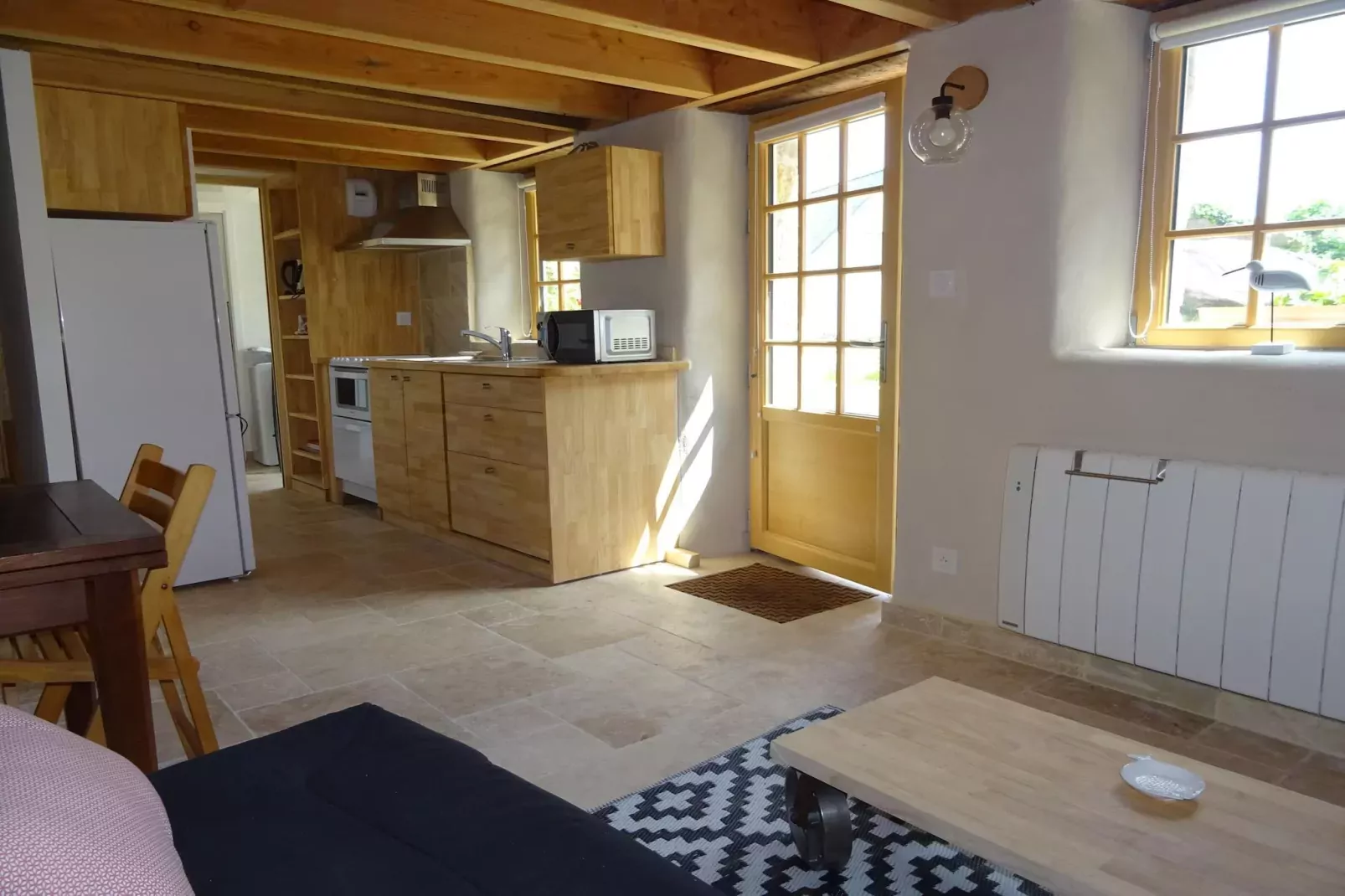 Holiday Home Plougasnou-Woonkamer