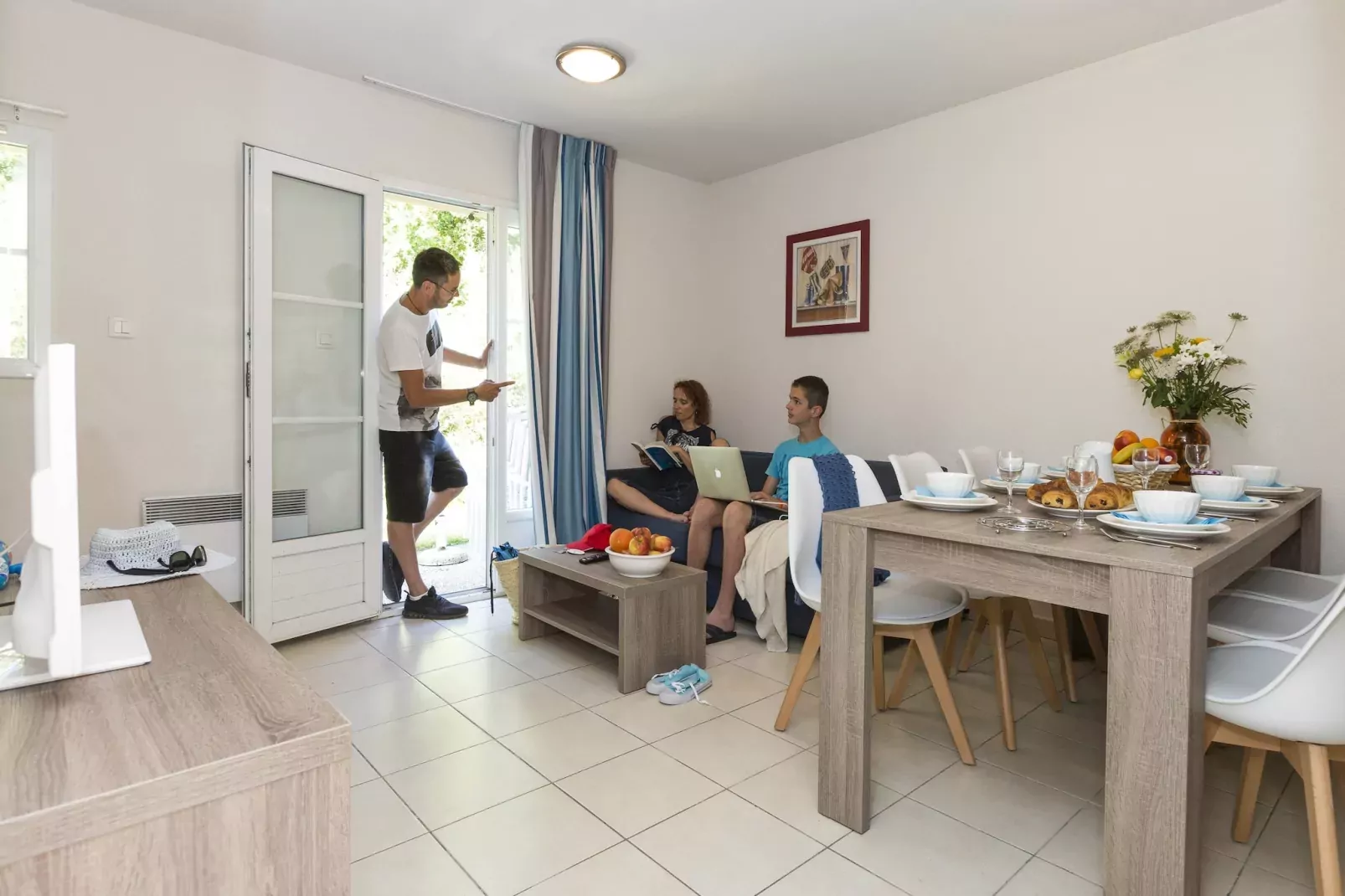 Résidence Le Domaine de l'Emeraude 3-Eetkamer