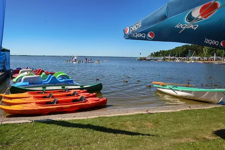 Domki wakacyjne dla 7 osób Dąbki-Gebieden zomer 5km