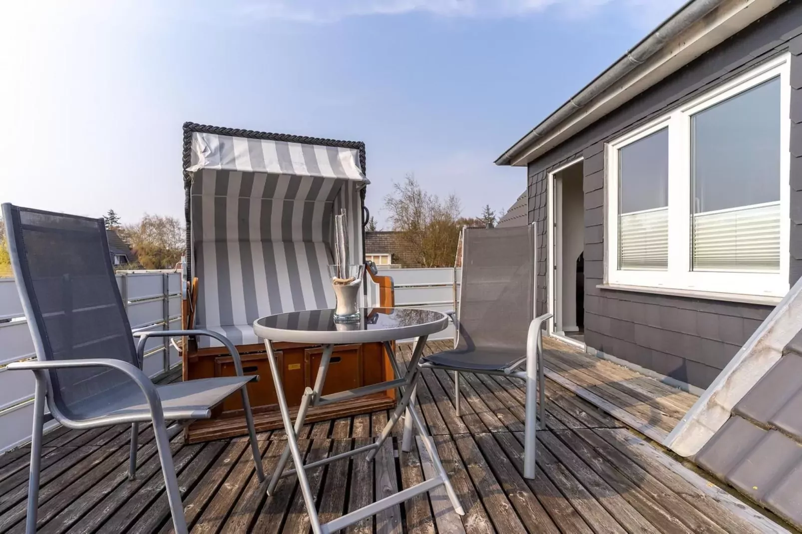 Dünenzauber-Terrasbalkon