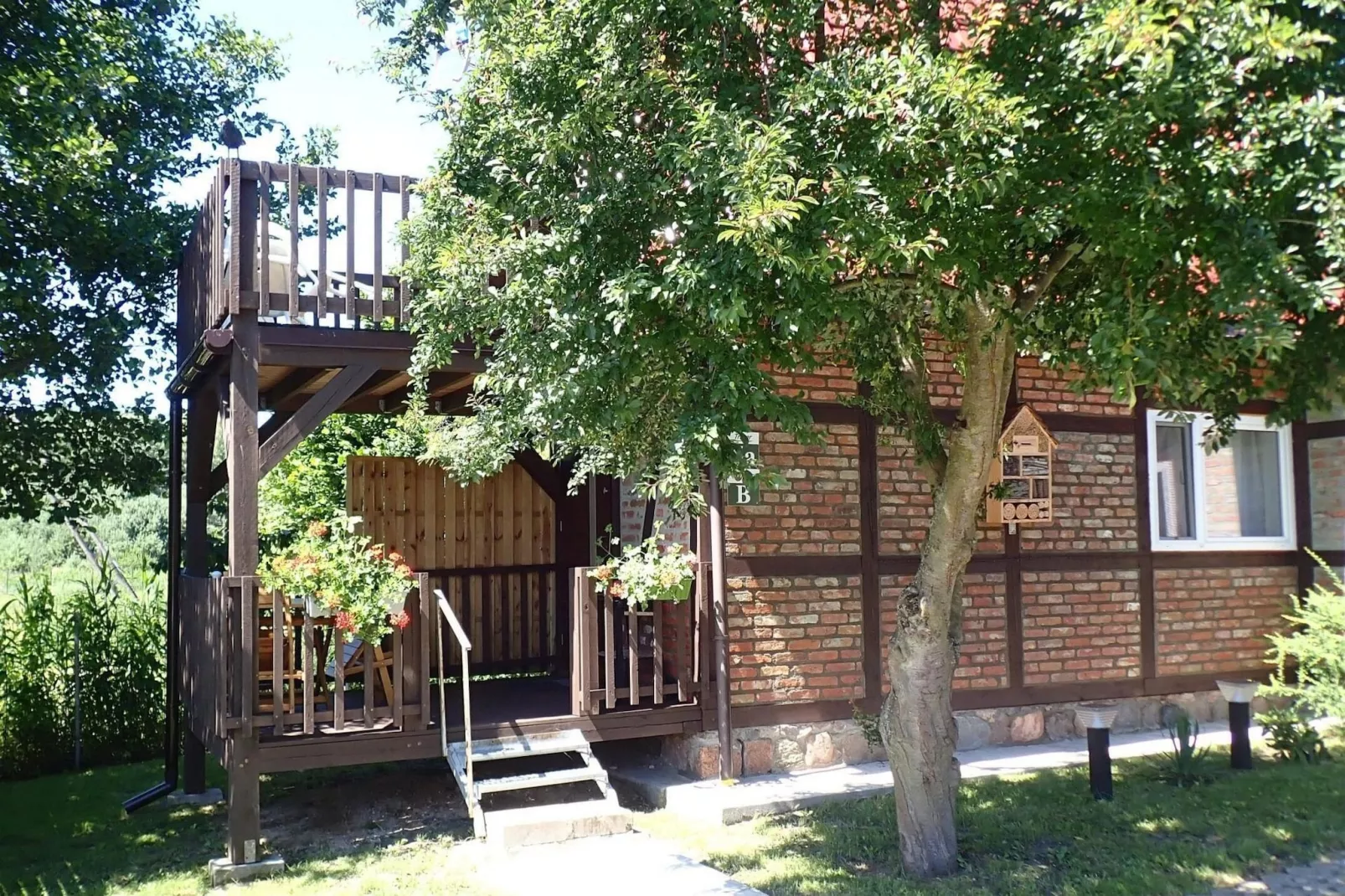 Holiday accomodations Kolczewo Nr 5a-Buitenkant zomer