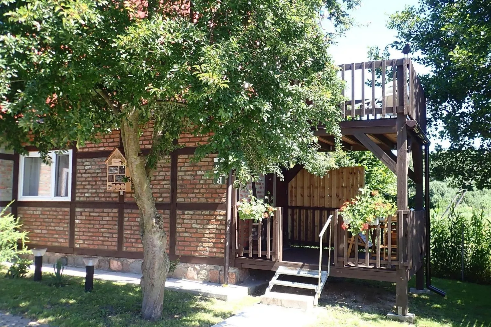 Holiday accomodations Kolczewo Nr 5a-Buitenkant zomer