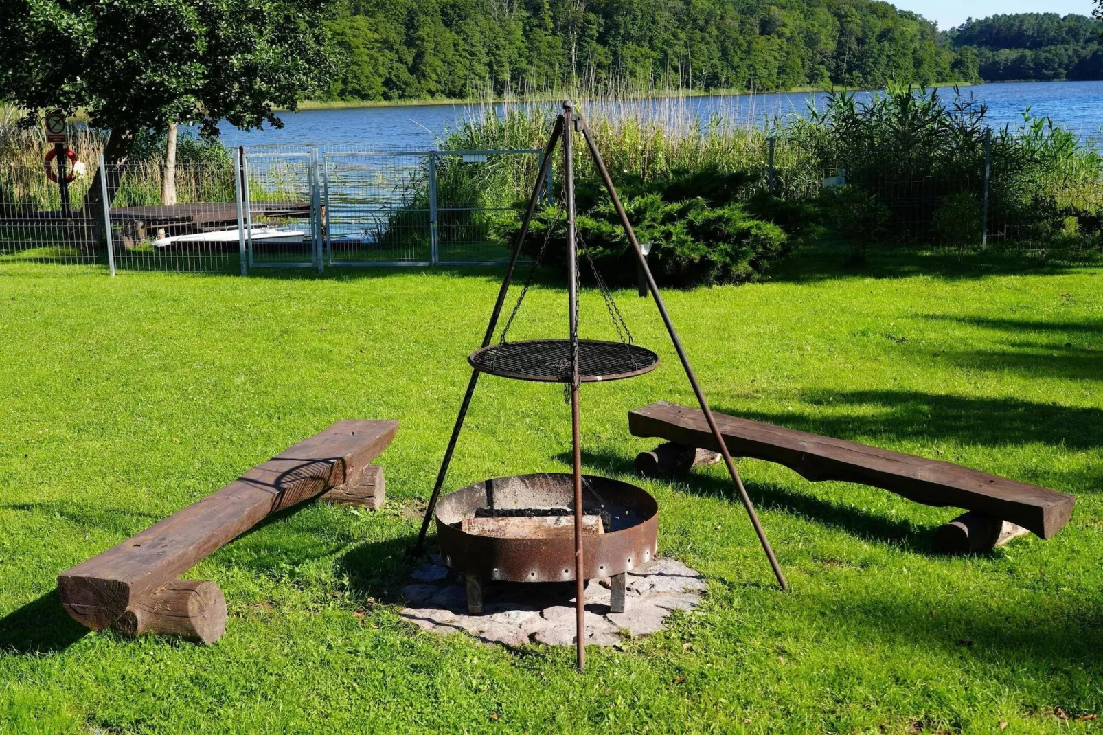 Holiday accomodations Kolczewo Nr 5a-Tuinen zomer