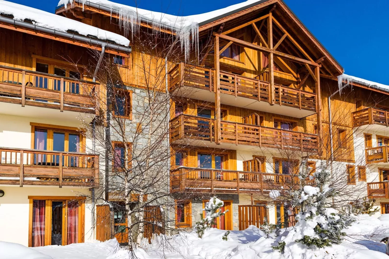 Résidence L'Écrin des Sybelles 3-Exterieur winter