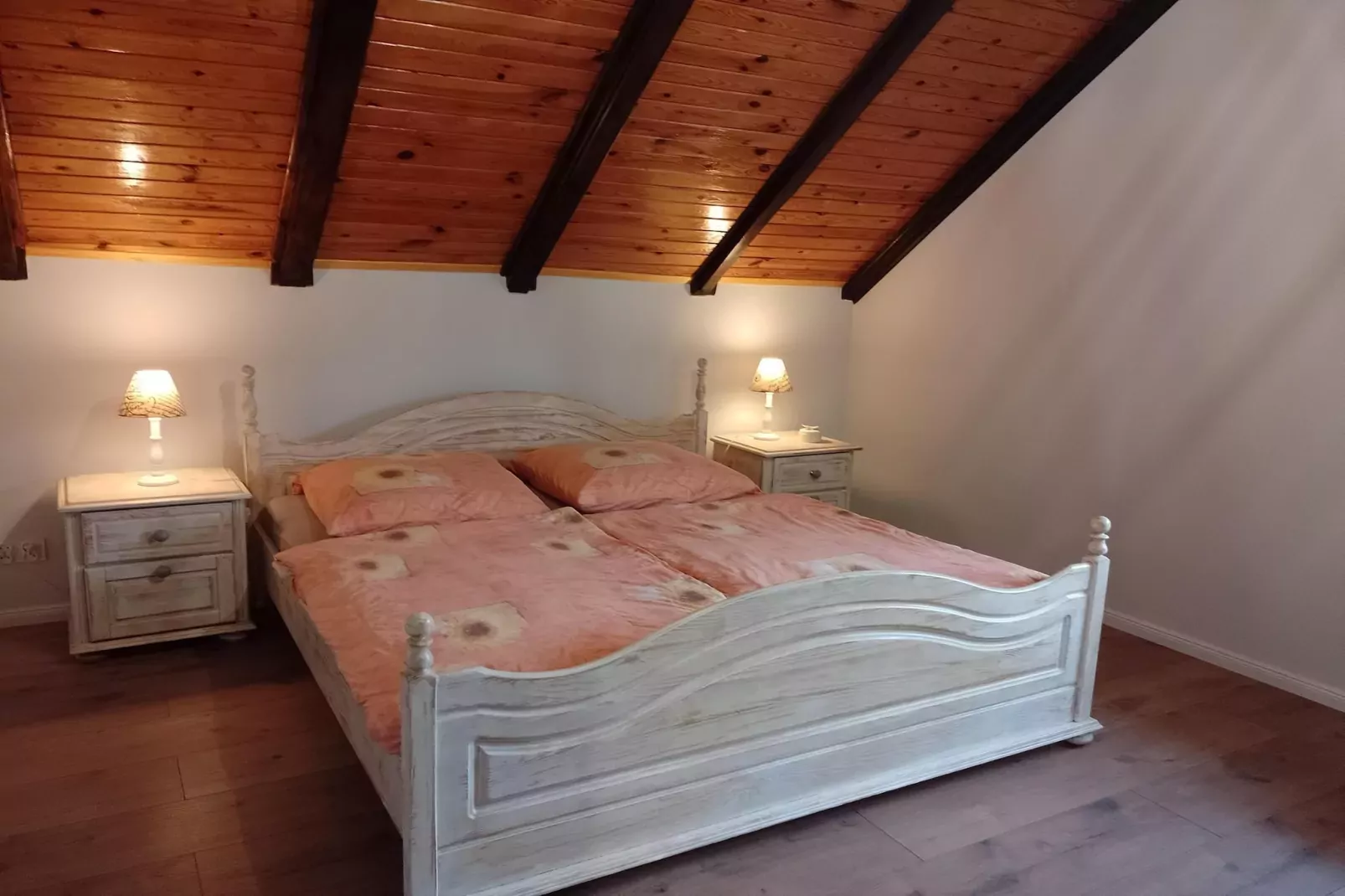 Ferienhaus Panorama in Kopice bei Stepnica-Slaapkamer