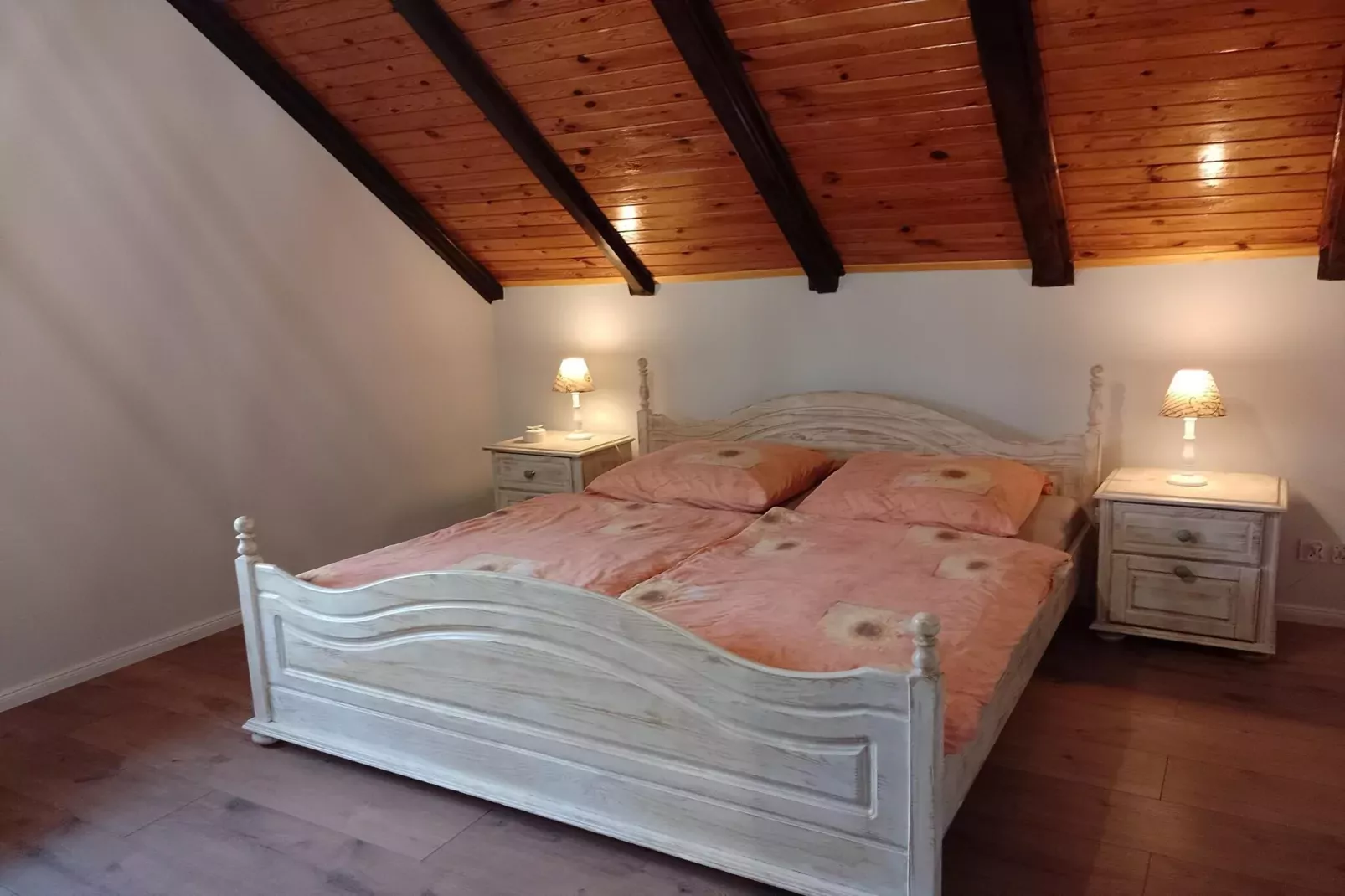 Ferienhaus Panorama in Kopice bei Stepnica-Slaapkamer