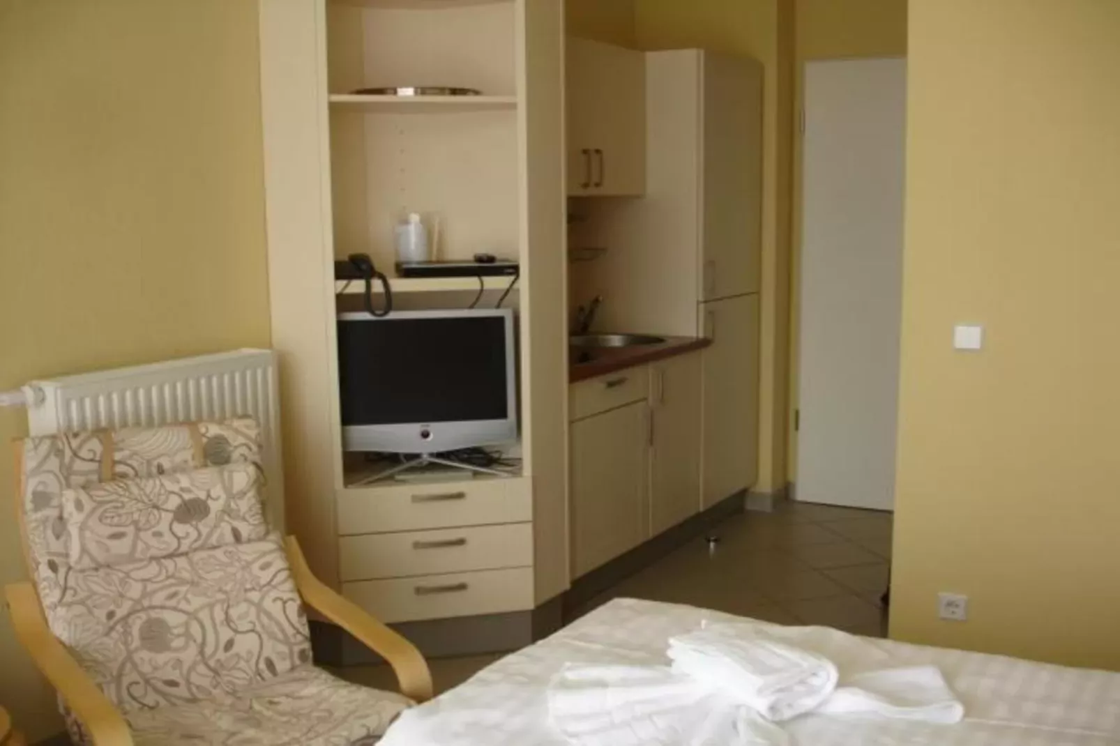 Apartment Strandläufer 117-Woonkamer
