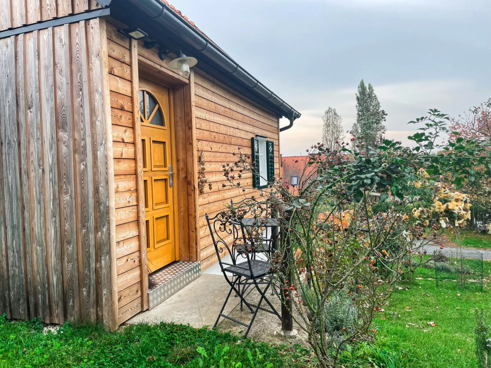 Tiny lavender house