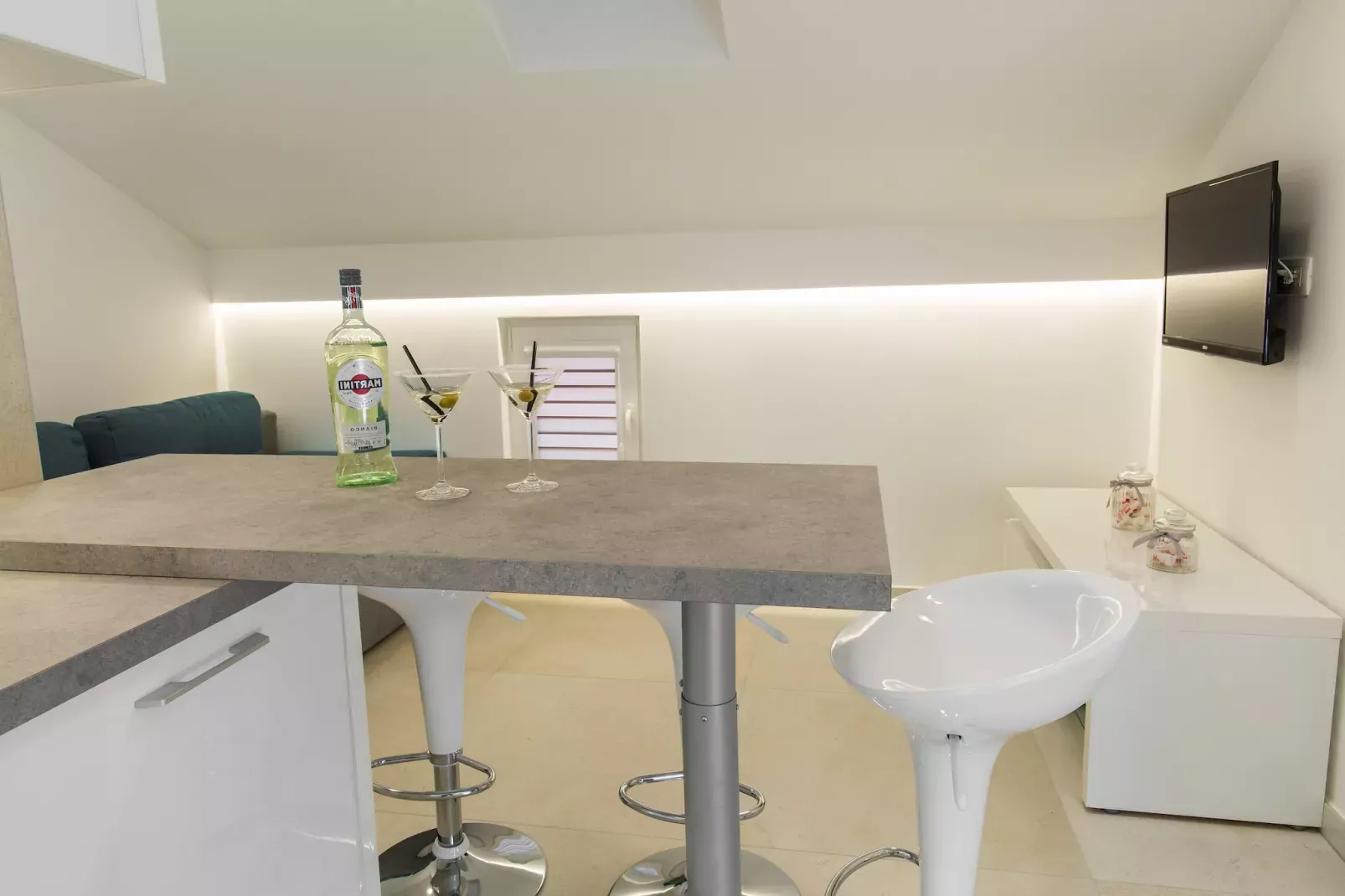 Apartman Milas 3and4-Woonkamer