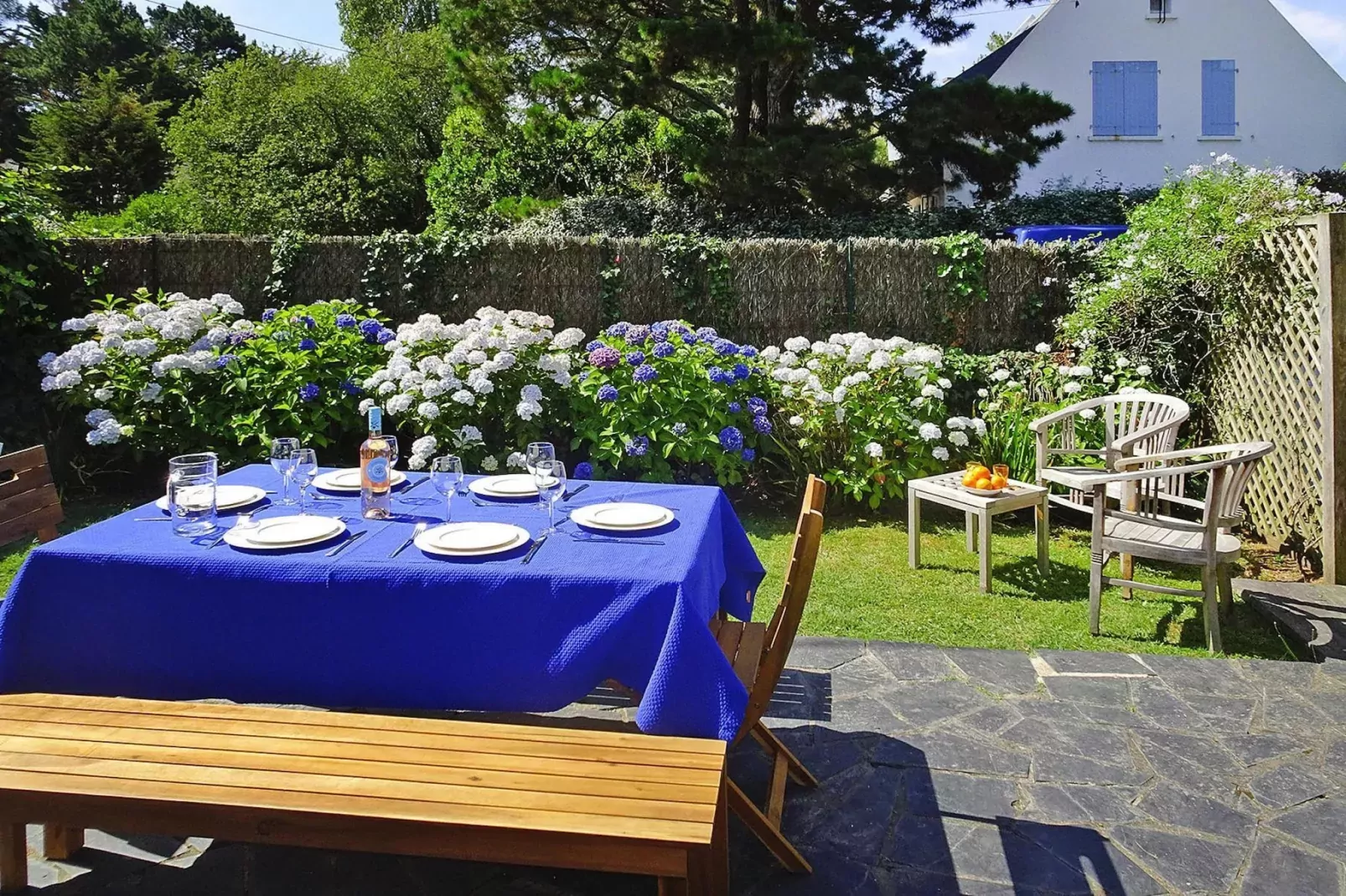Holiday home Carnac-Tuinen zomer