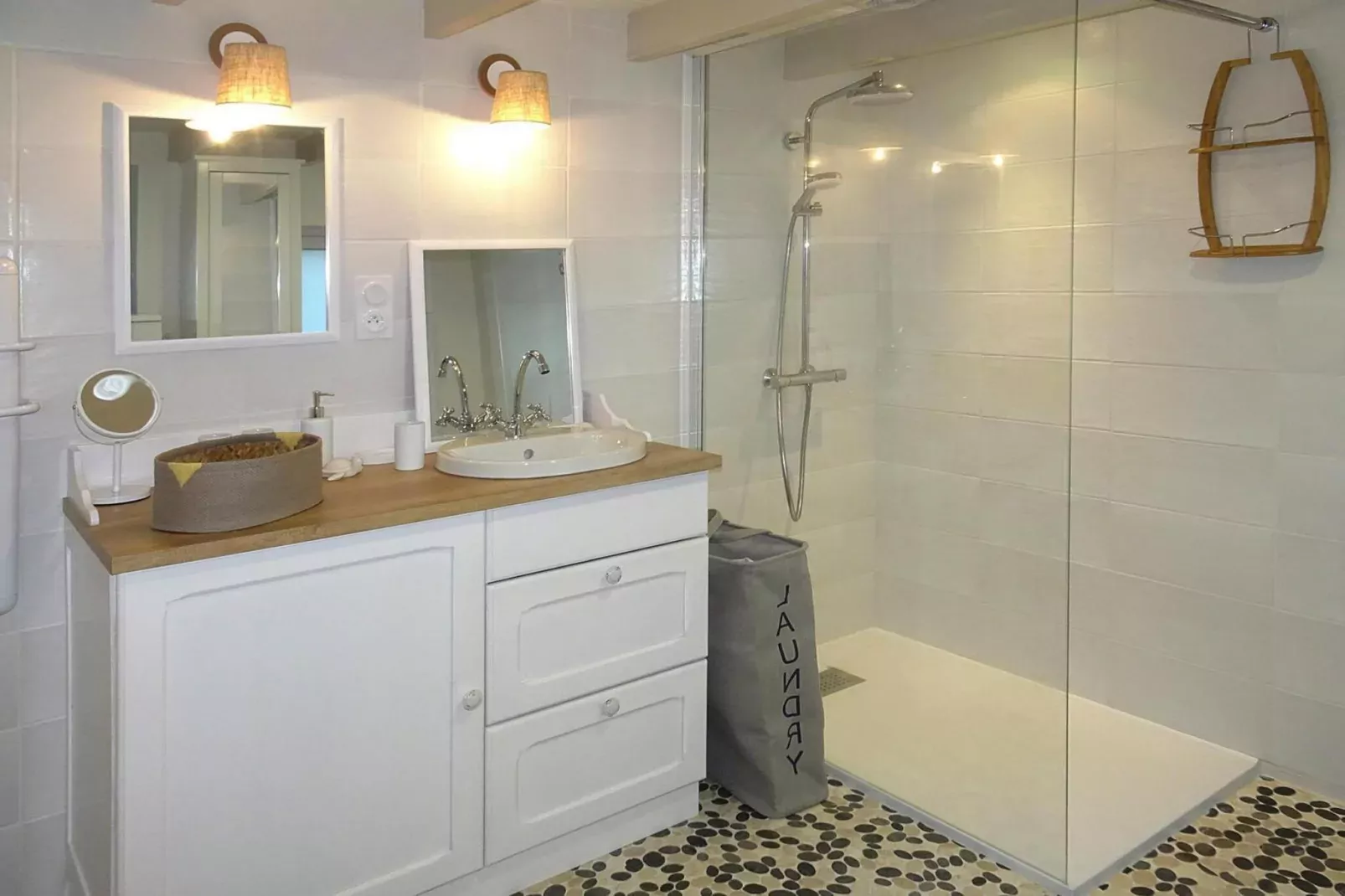 Holiday home Plougasnou-Badkamer