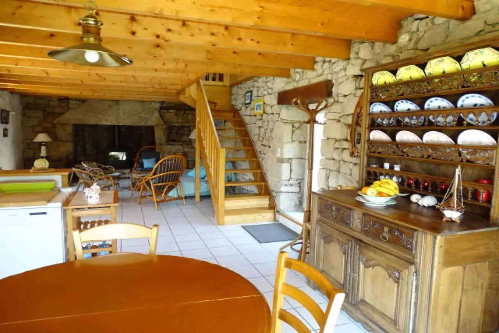 Holiday home Plouhinec-Woonkamer