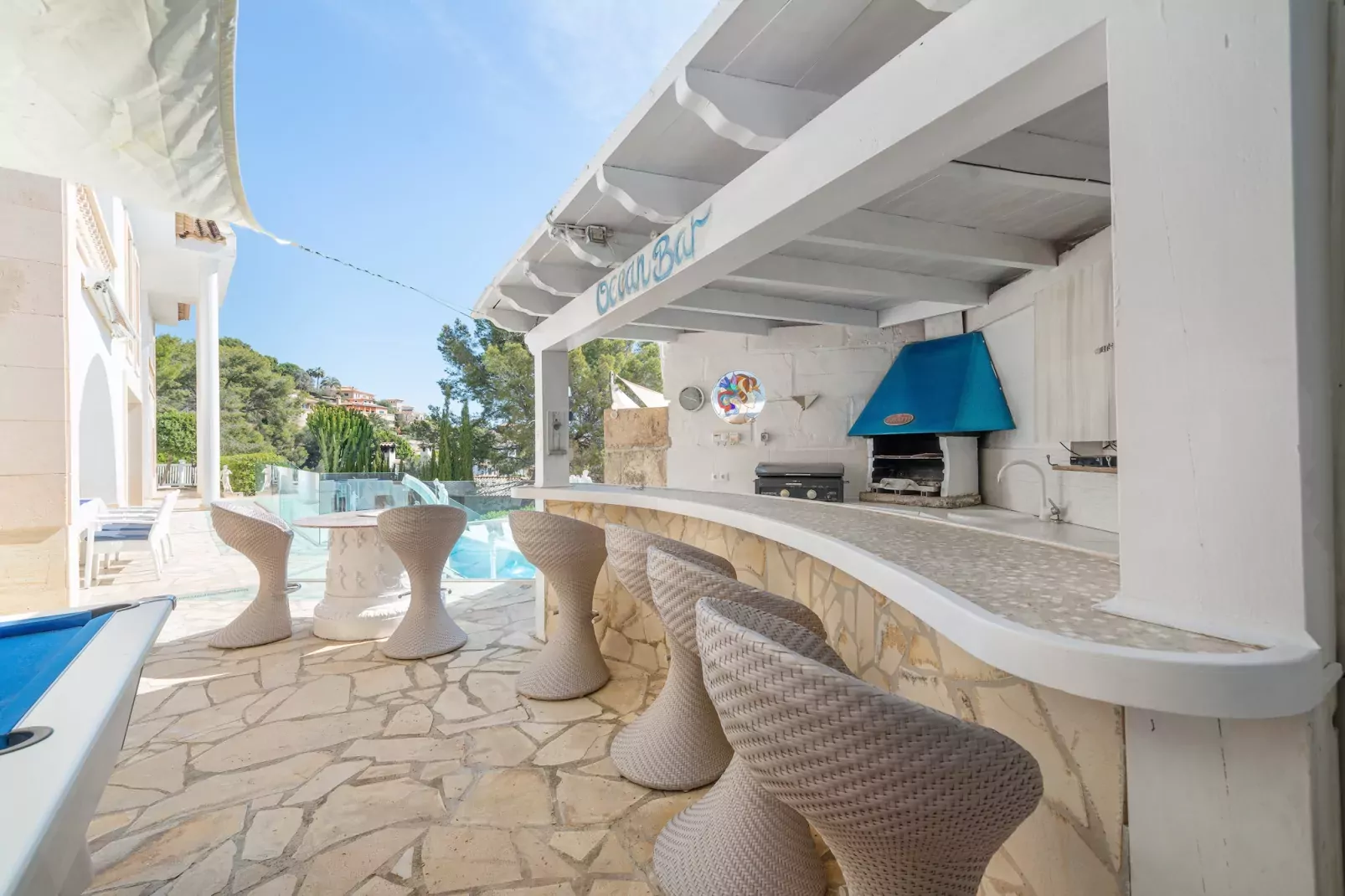 Villa Ocean View-Buitenkant zomer