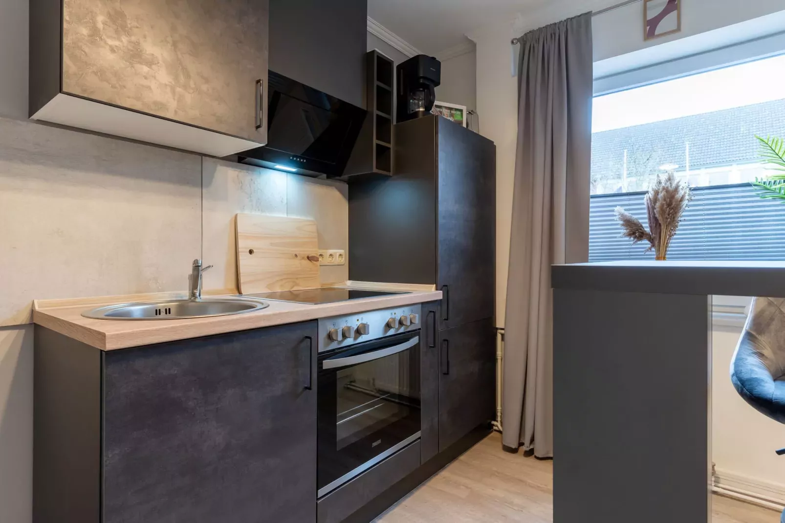 Ferienwohnung Am Schloßpark-Keuken