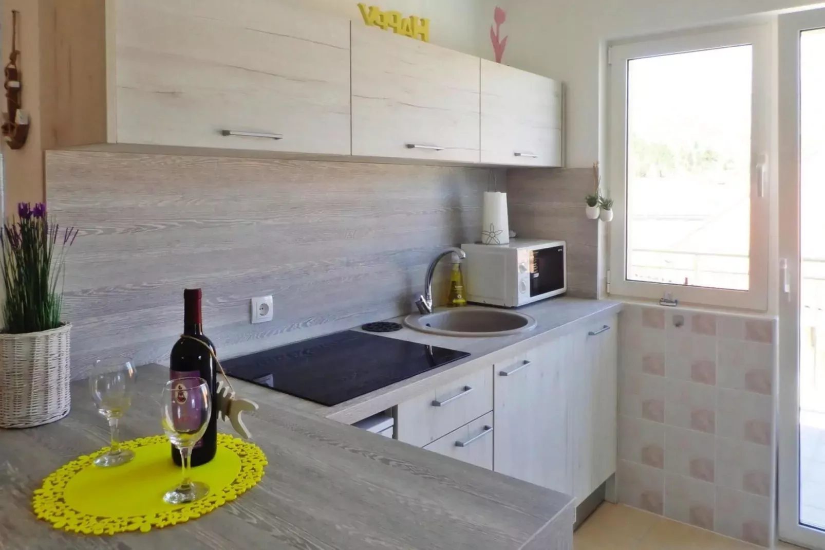 Apartment Seline-SD-150/A-01/ Ela - max 5 Pers-Keuken