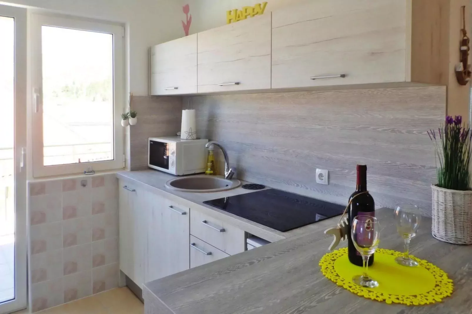 Apartment Seline-SD-150/A-01/ Ela - max 5 Pers-Keuken