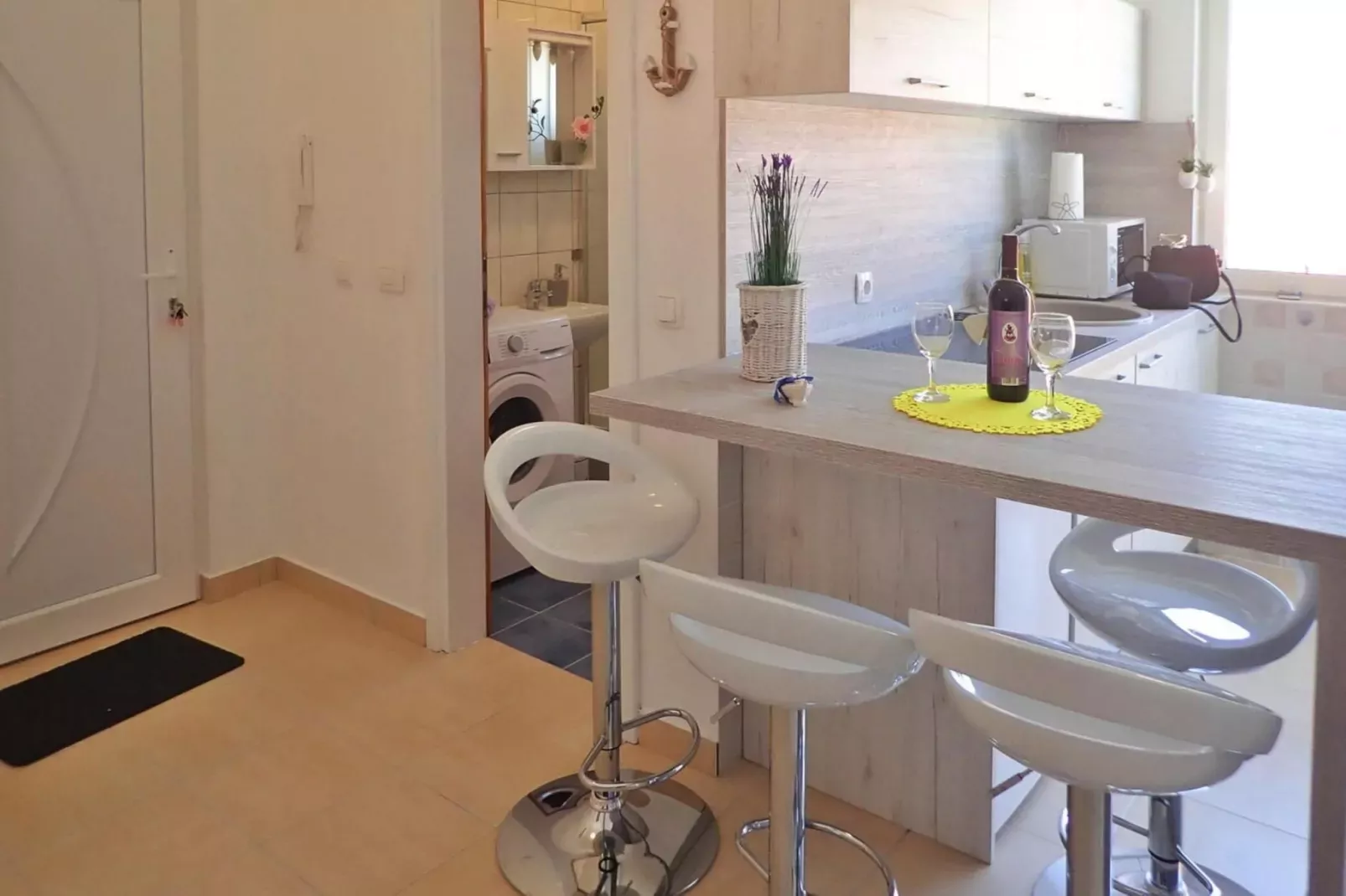 Apartment Seline-SD-150/A-01/ Ela - max 5 Pers-Keuken