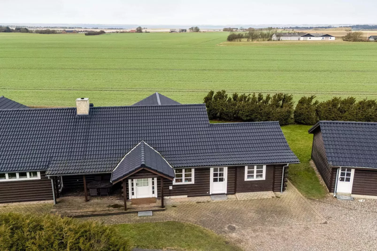 Luxe lodge met Limfjord uitzicht -- By Traum Ferienwohnungen-Buitenlucht