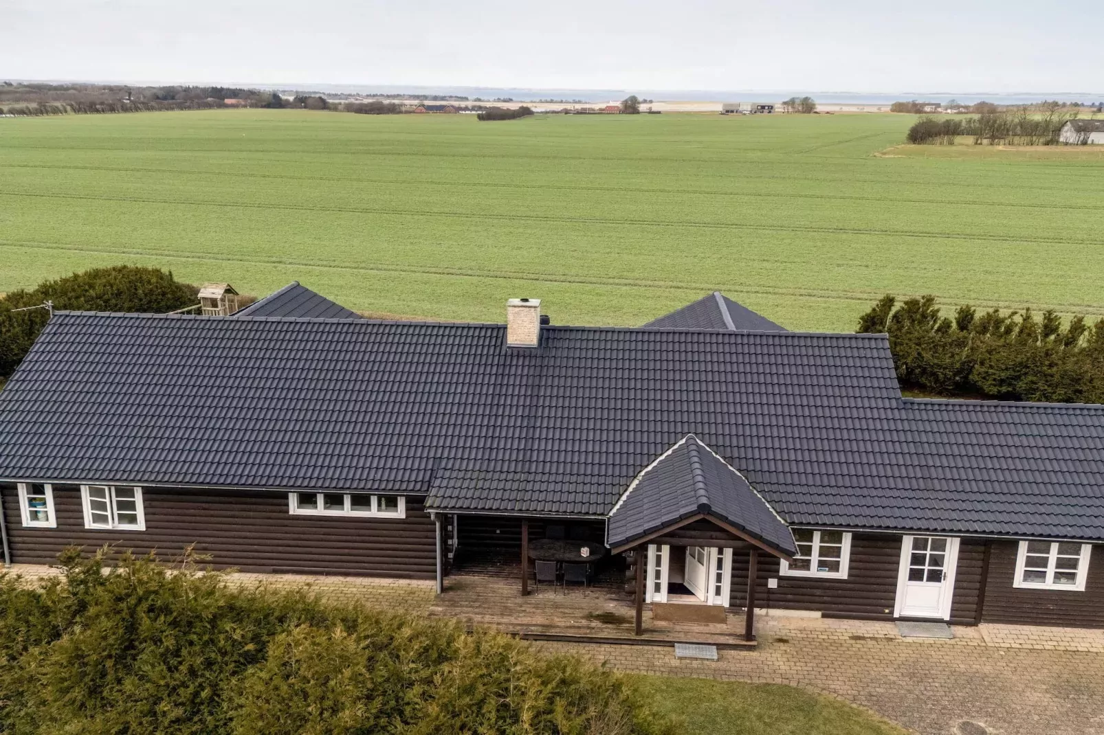 Luxe lodge met Limfjord uitzicht -- By Traum Ferienwohnungen-Buitenlucht