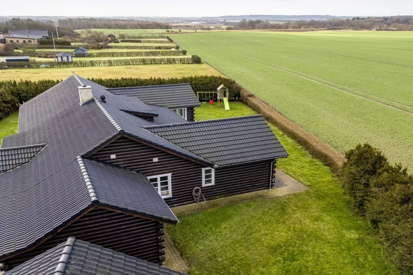 Luxe lodge met Limfjord uitzicht -- By Traum Ferienwohnungen-Buitenlucht