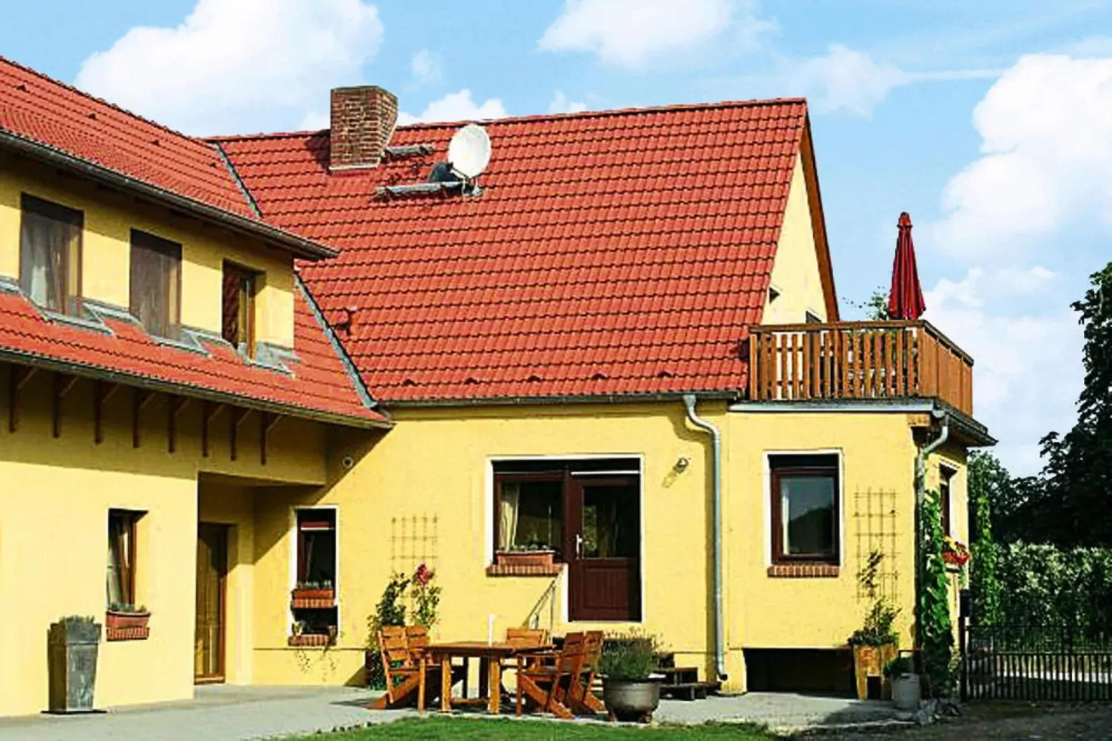 Ferienwohnung in Beetzseeheide-Buitenkant zomer