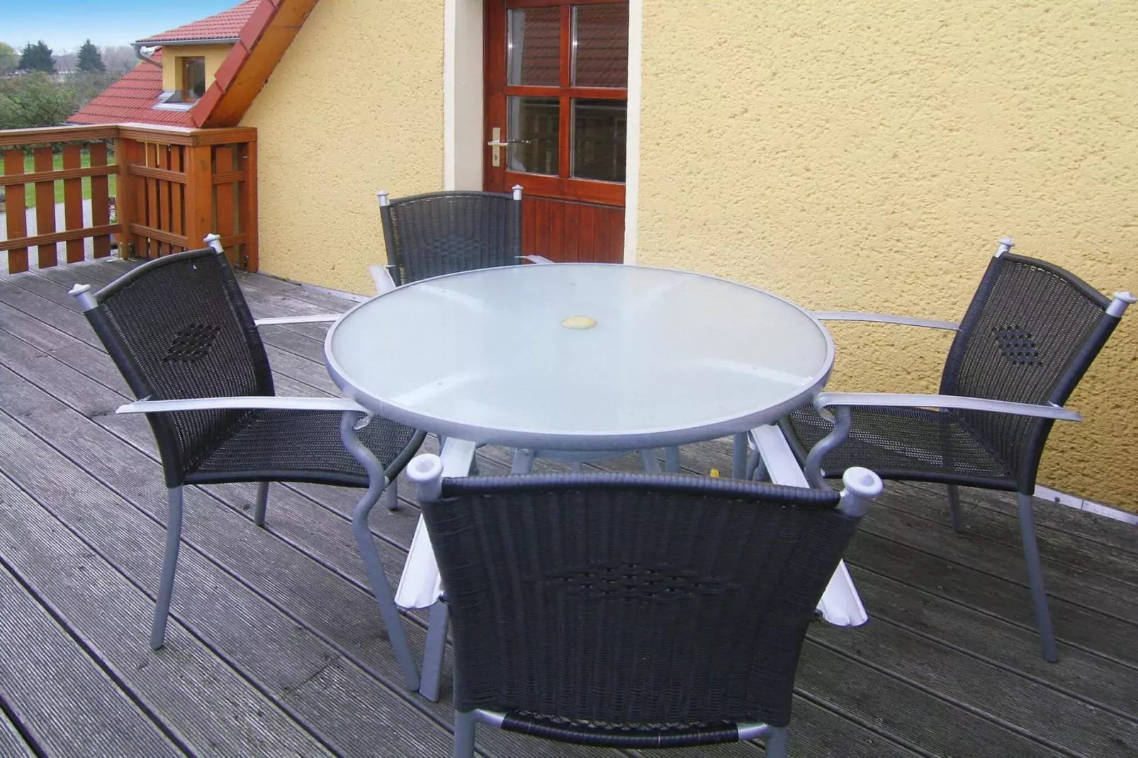 Ferienwohnung in Beetzseeheide-Terrasbalkon