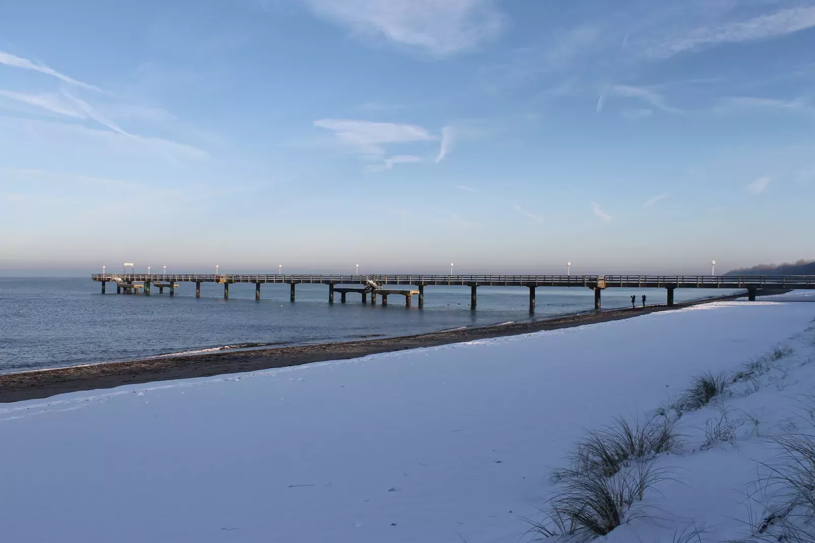 Seeblick-Uitzicht winter