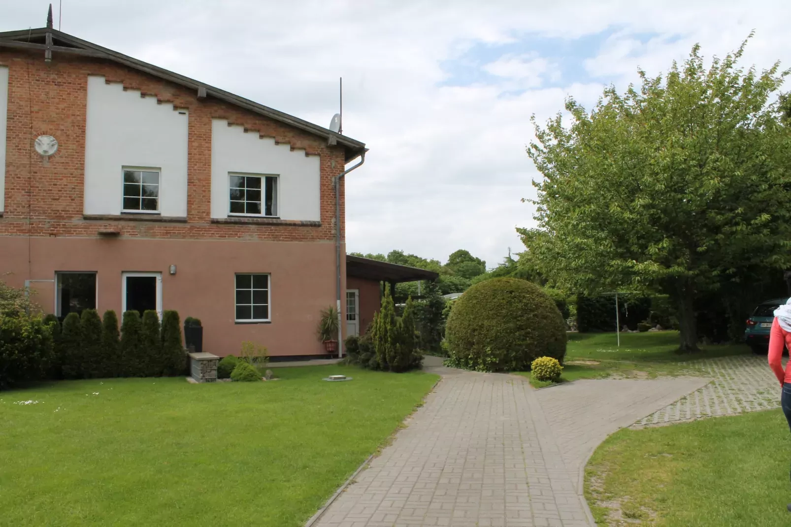 Ferienwohnung Gerda strandnah-Buitenkant zomer