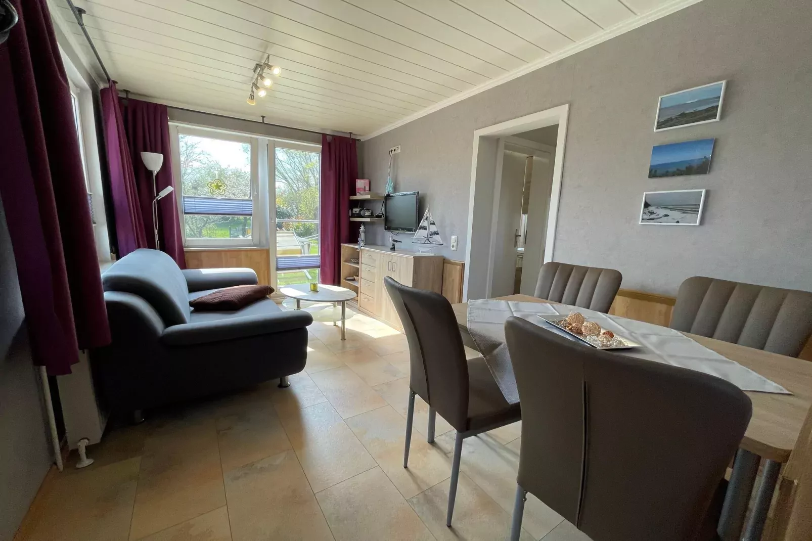 Gartenbungalow-Eetkamer