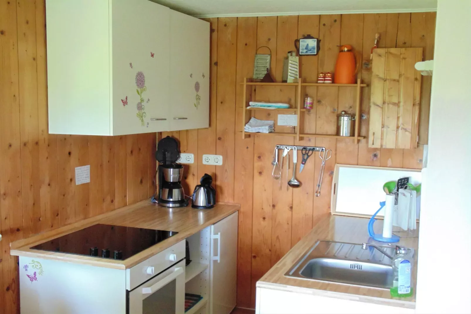 Landidyll im Gartenbungalow-Keuken