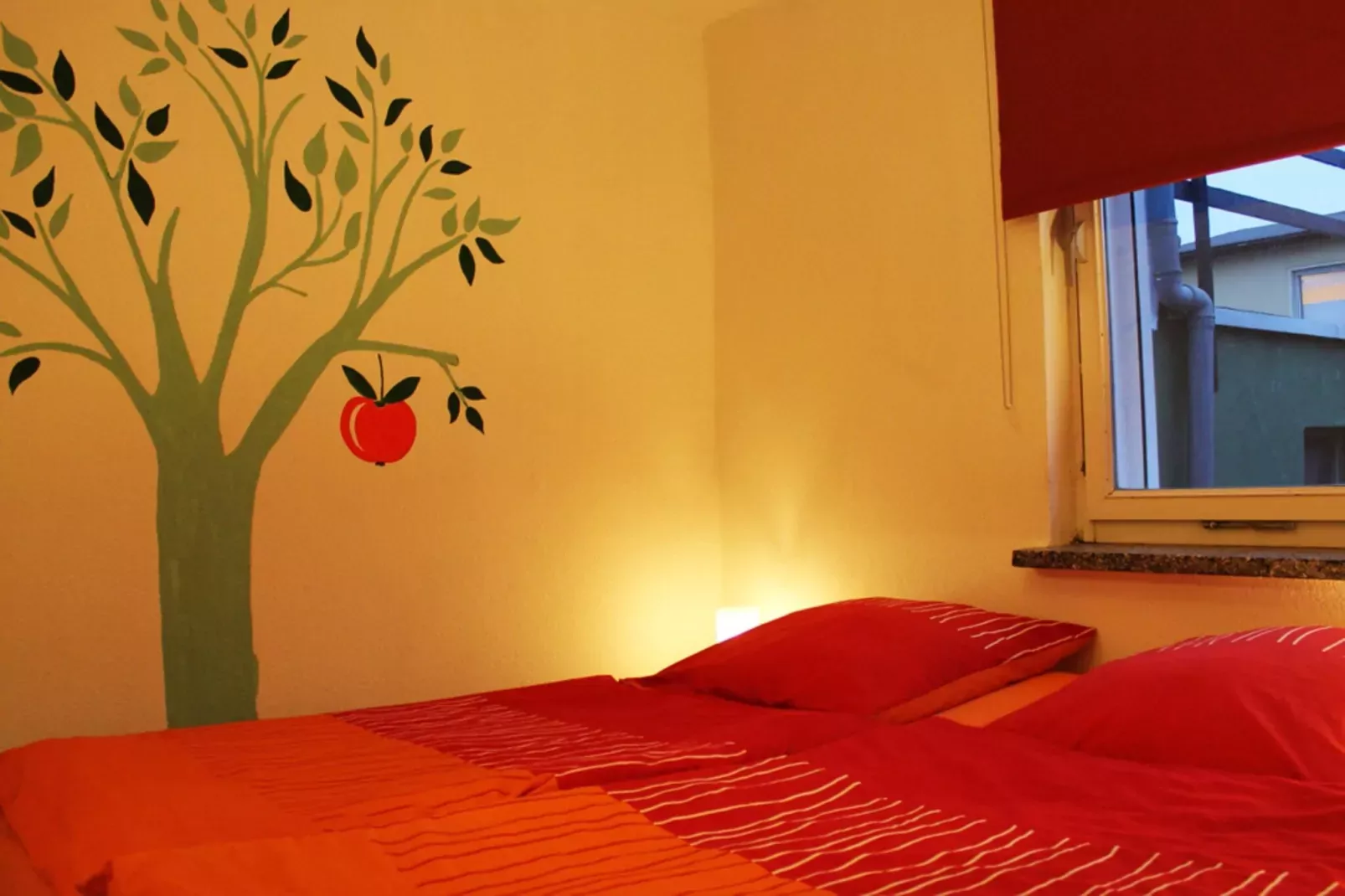 Bungalow Im Krabbenweg-Slaapkamer