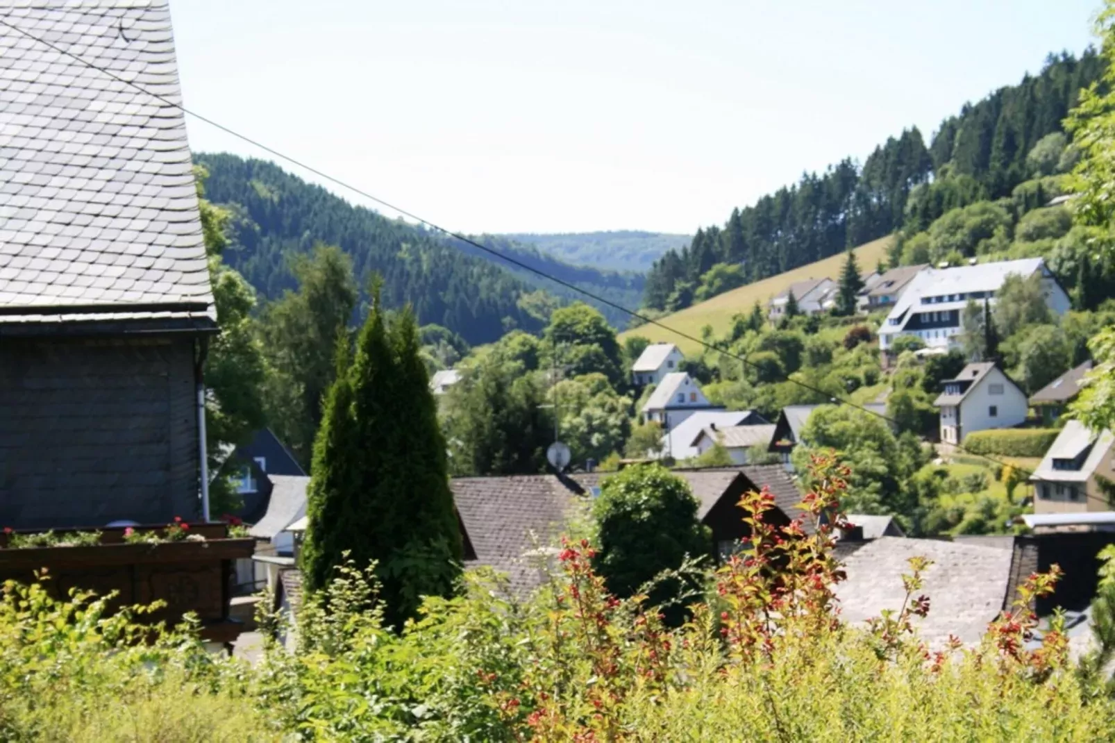Am Iberg-Buitenkant zomer