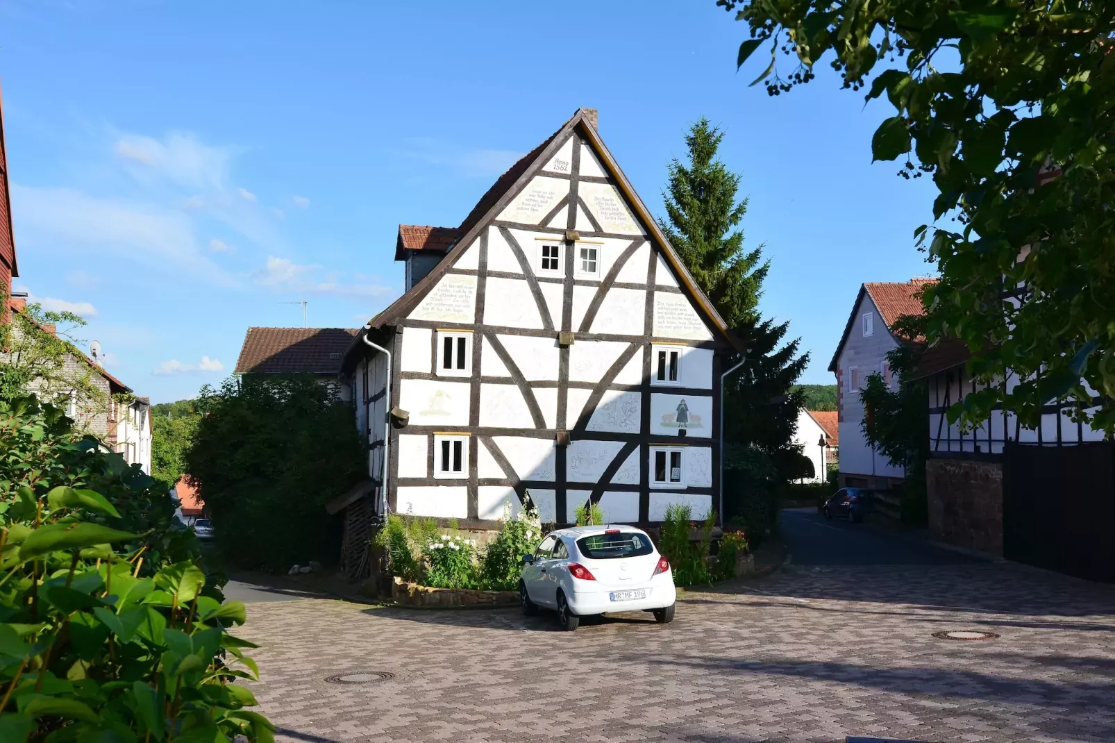 Hirtenhaus-Buitenkant zomer