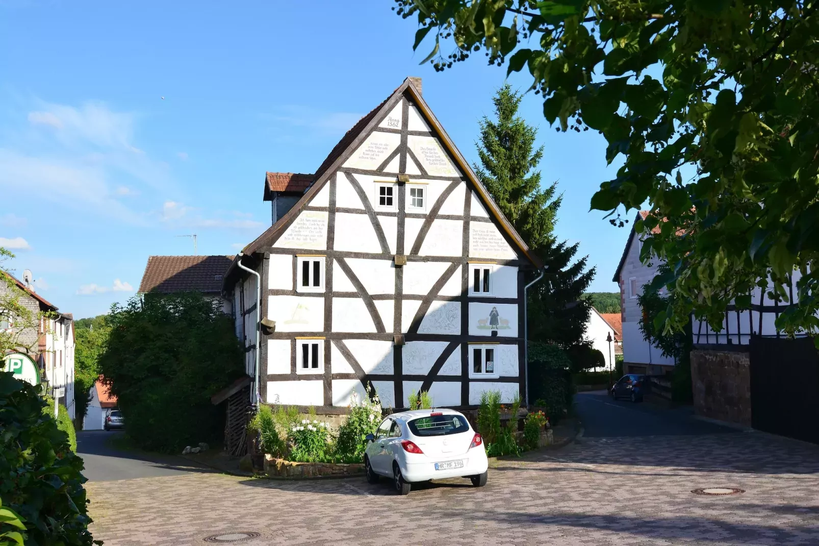 Hirtenhaus-Buitenkant zomer