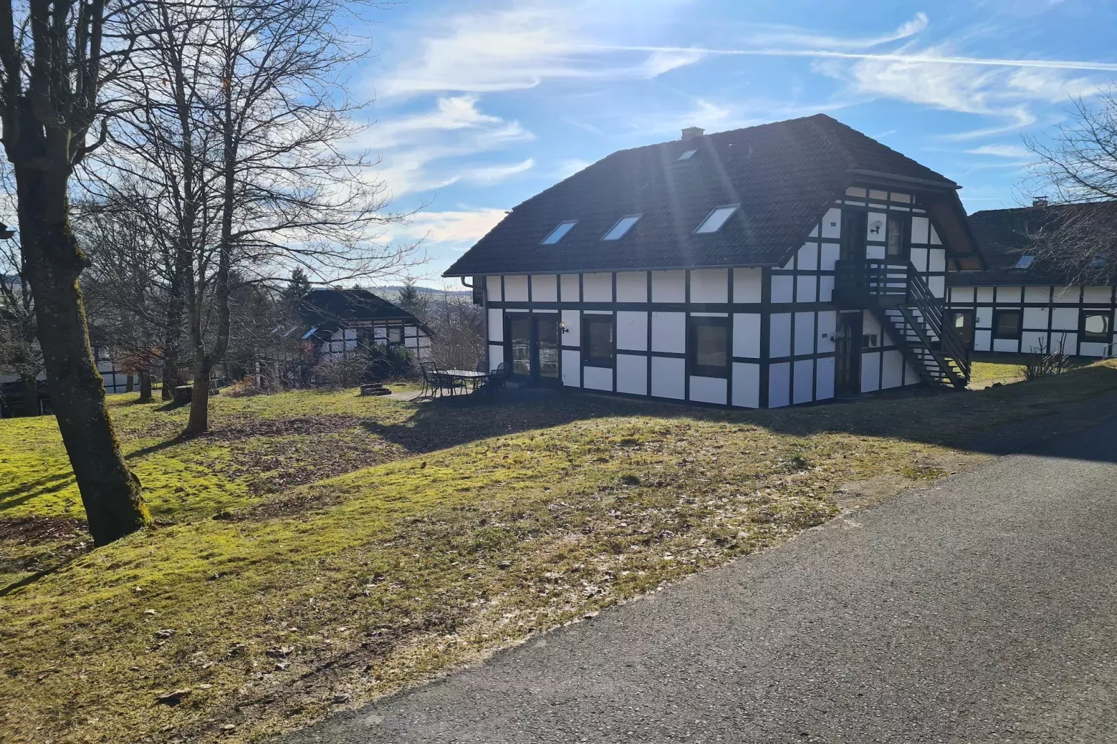 Am Sternberg-Buitenkant zomer