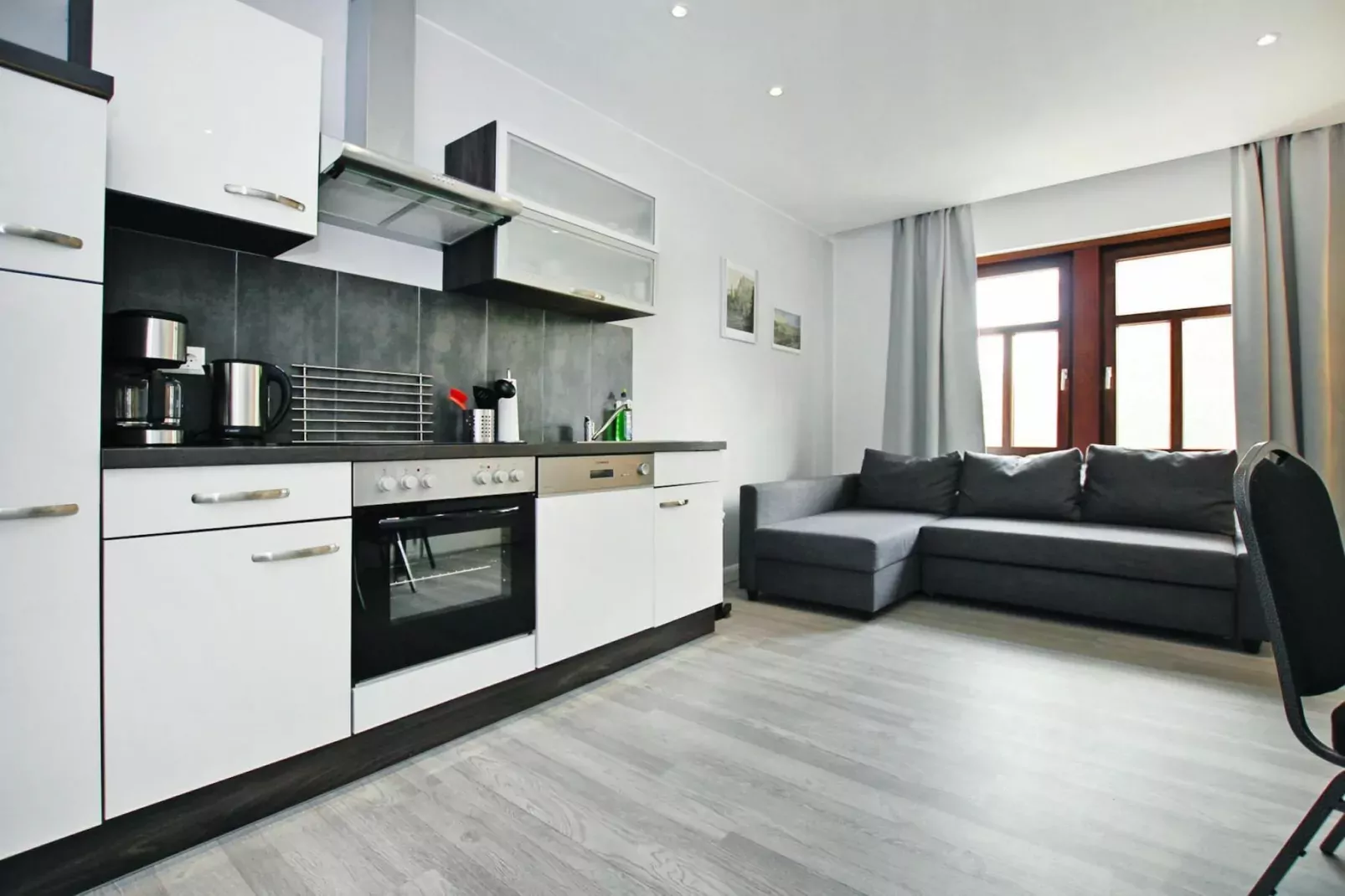 Apartment im alten Bahnhof-Keuken