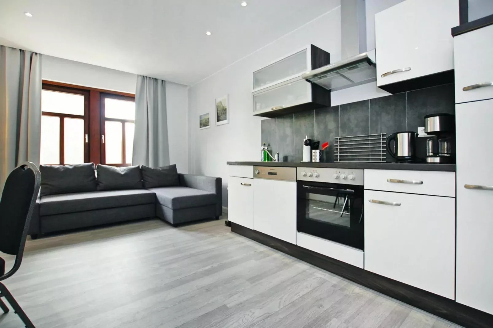 Apartment im alten Bahnhof-Keuken