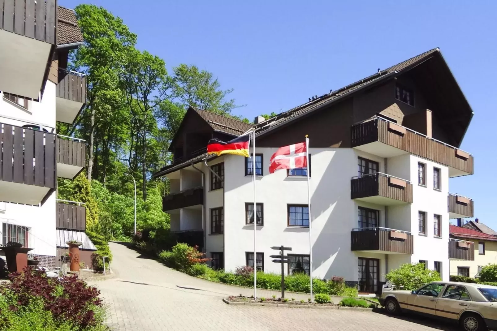 Jagdschlösschen Whg 19-Buitenkant zomer