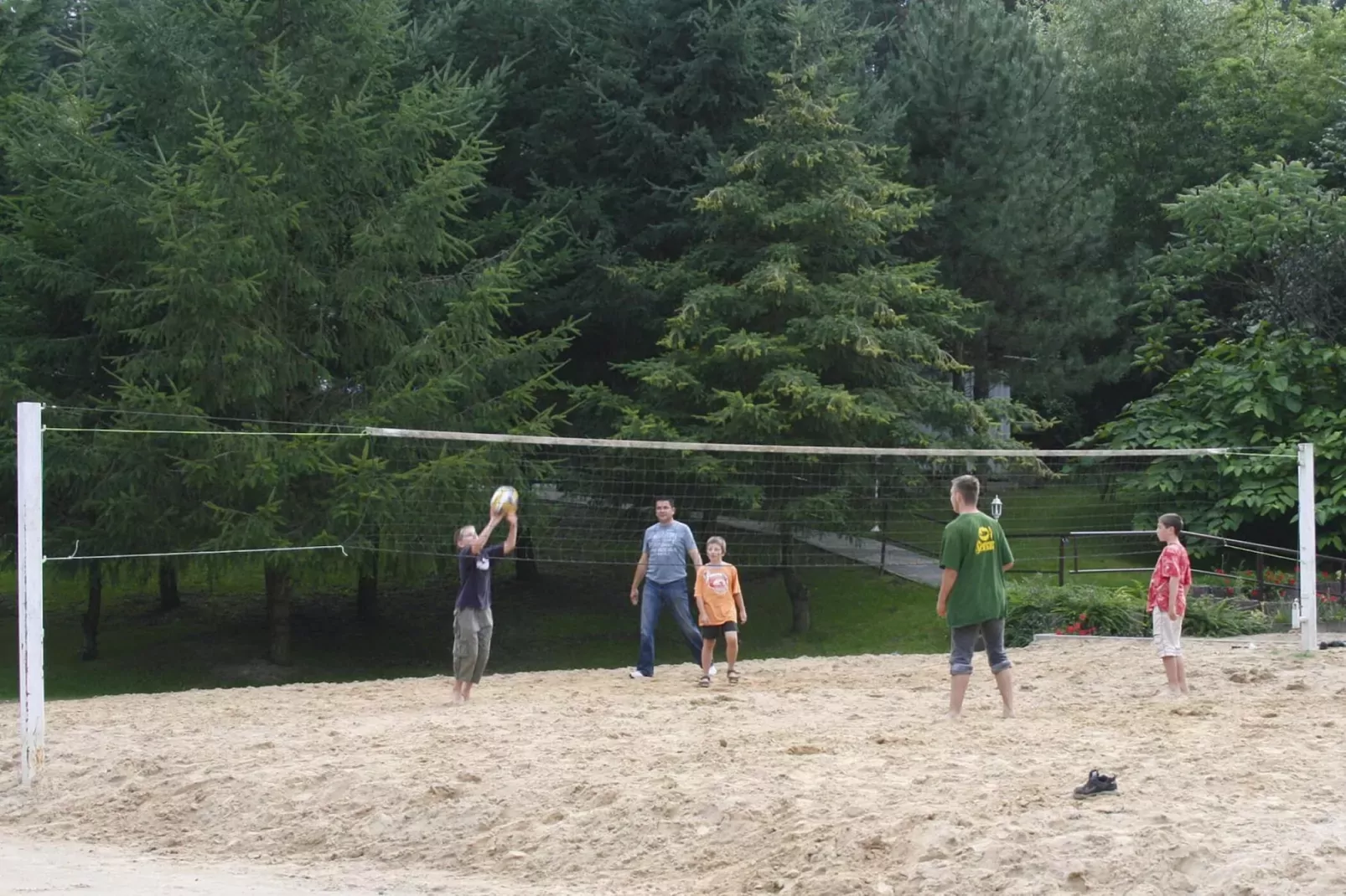 Feriensiedlung Am Grundlossee / DHH Typ 3 45 qm 4 Pers-Tuinen zomer