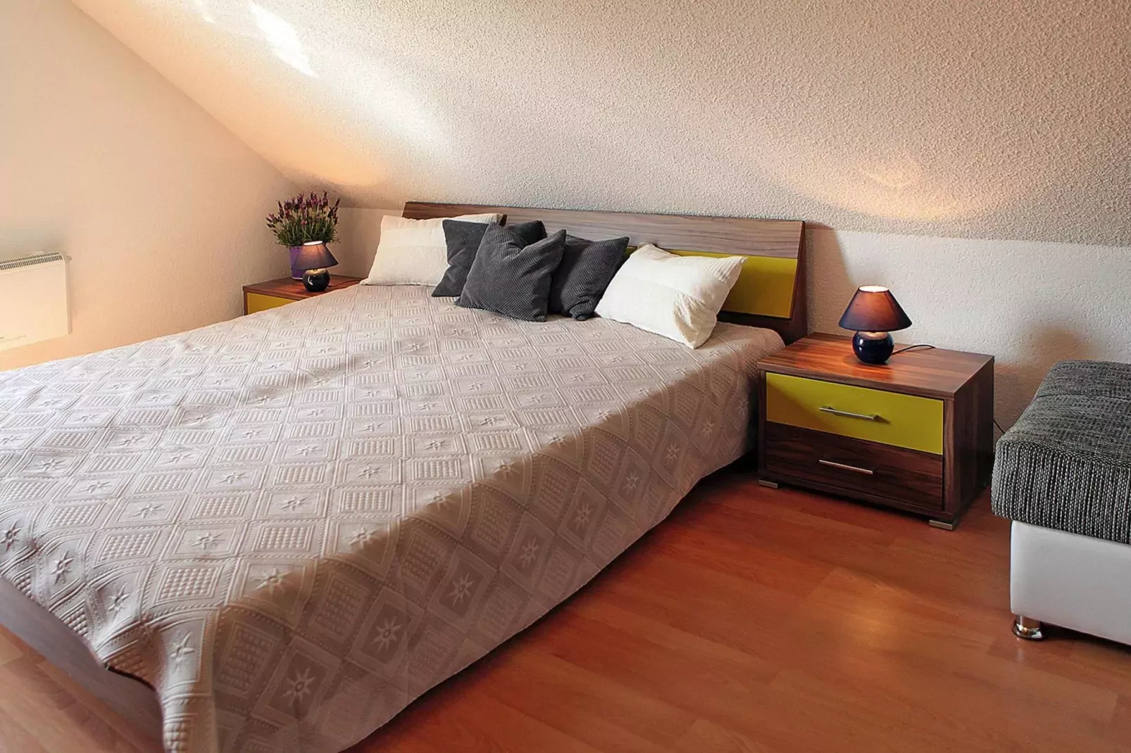 FH Nr 2 mit Hund 1-6 Personen 135 qm-Slaapkamer