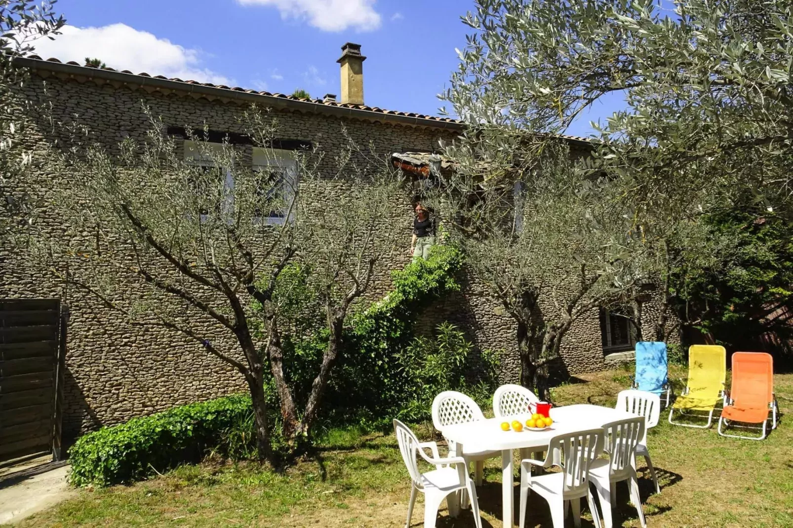 Ferienhaus in Vaison-la-Romaine / L'Olivier-Uitzicht zomer