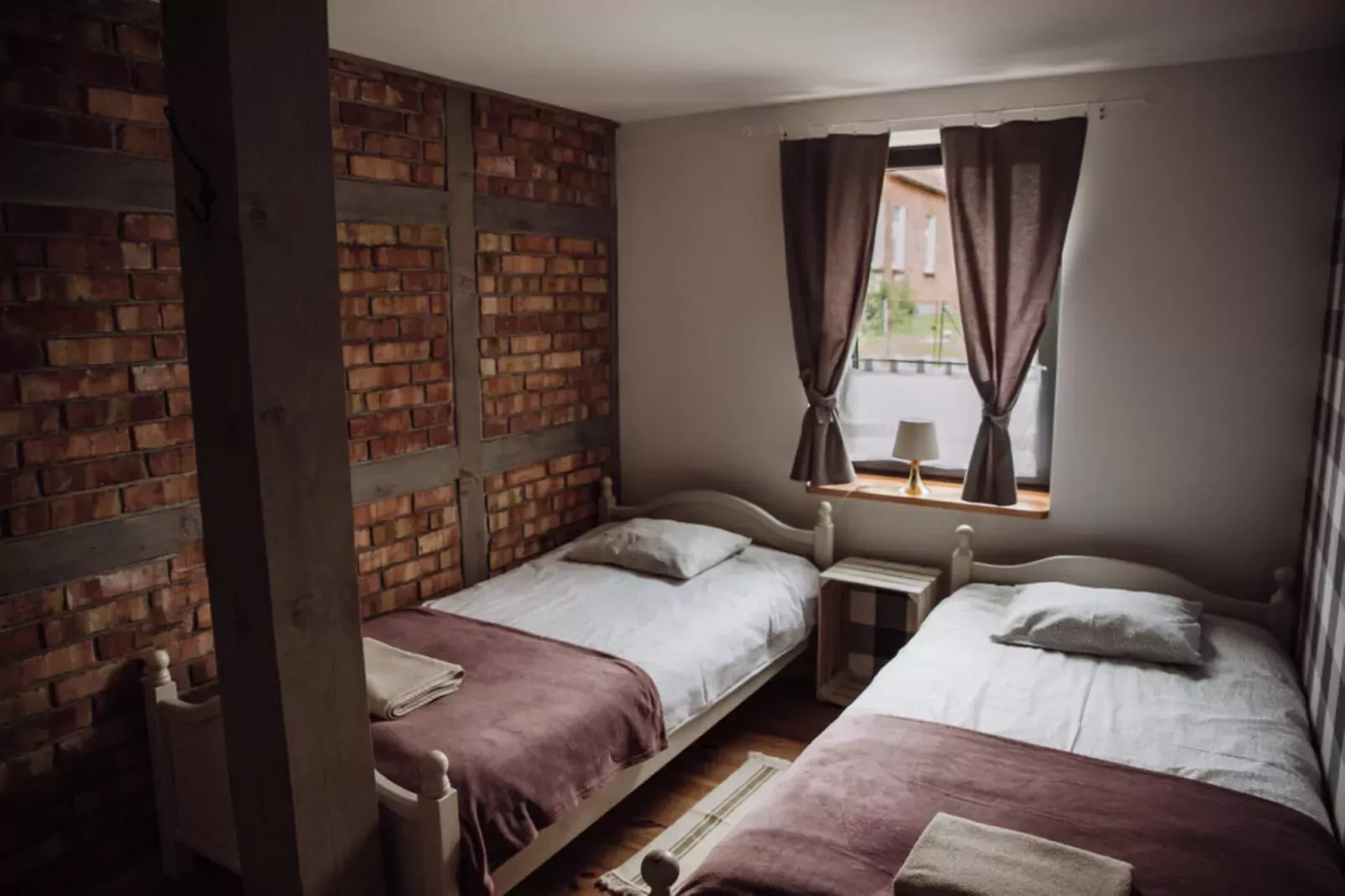Apartament Żółty Gronowo-Slaapkamer