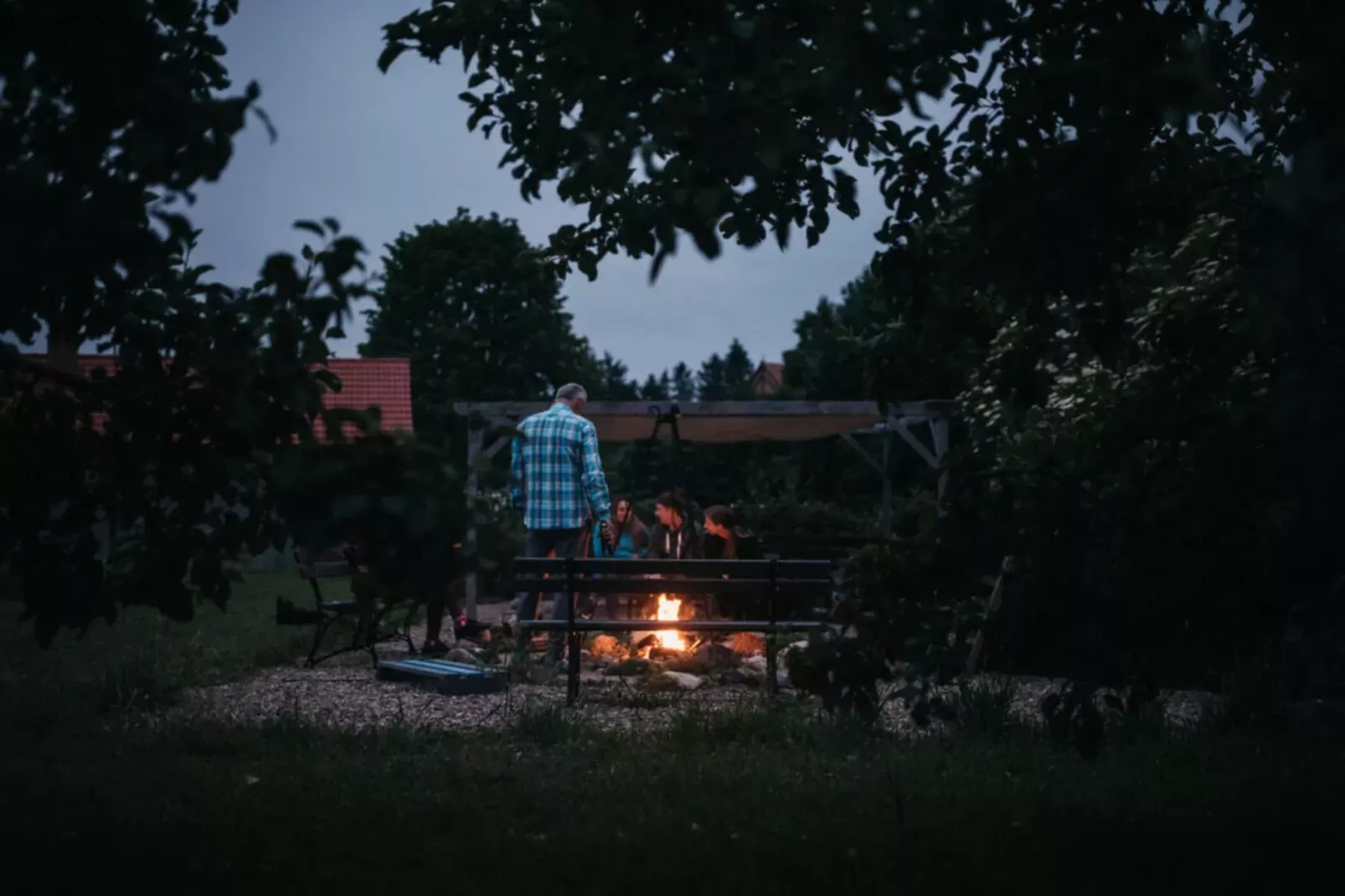 Apartament Żółty Gronowo-Tuinen zomer